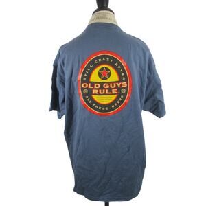 Old Guys Rule Still Crazy After All These Beers Tshirt Cotton XL
